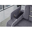 U1895 P2 Reclining with Immersive Sound and LED in Gray