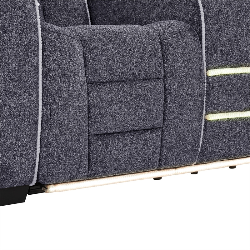 U1895 P2 Reclining with Immersive Sound and LED in Gray