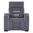 U1895 P2 Reclining with Immersive Sound and LED in Gray