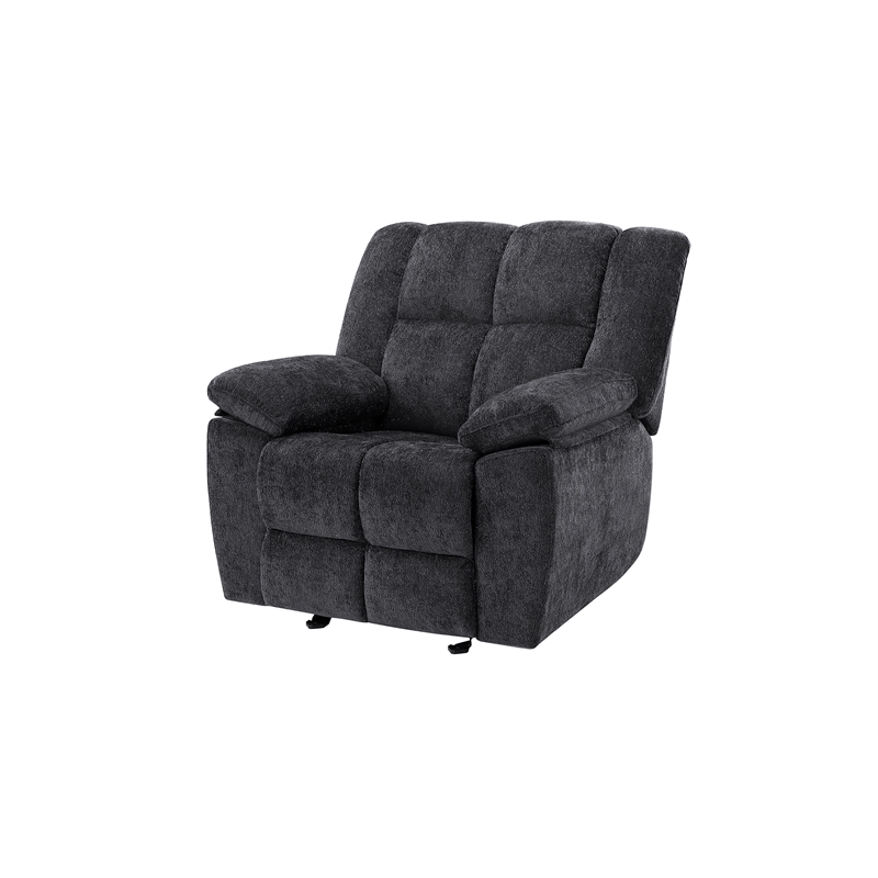 Global Furniure U6000 Glider Reclining in Black