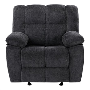 Global Furniure U6000 Glider Reclining in Black