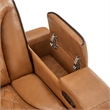 Global Furniure U8611 Sectional with PWR Headrest-LED and SPKR in Camel