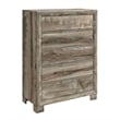 Global Furniture Callie Chest in Brown