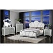Global Furniture Aria Chest with LED in Silver