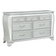 Global Furniture Aria Dresser with LED in Silver