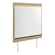 Global Furniure Genesis Mirror with LED in Gold