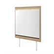 Global Furniure Genesis Mirror with LED in Gold