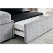 Global Furniure U0214 Sofa Bed in Gray