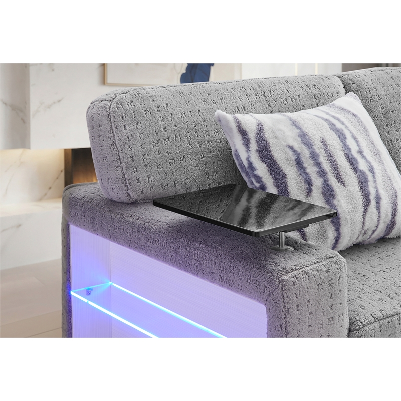 Global Furniure U0214 Sofa Bed in Gray