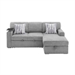 Global Furniure U0214 Sofa Bed in Gray