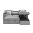 Global Furniure U0214 Sofa Bed in Gray