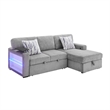 Global Furniure U0214 Sofa Bed in Gray
