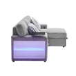 Global Furniure U0214 Sofa Bed in Gray
