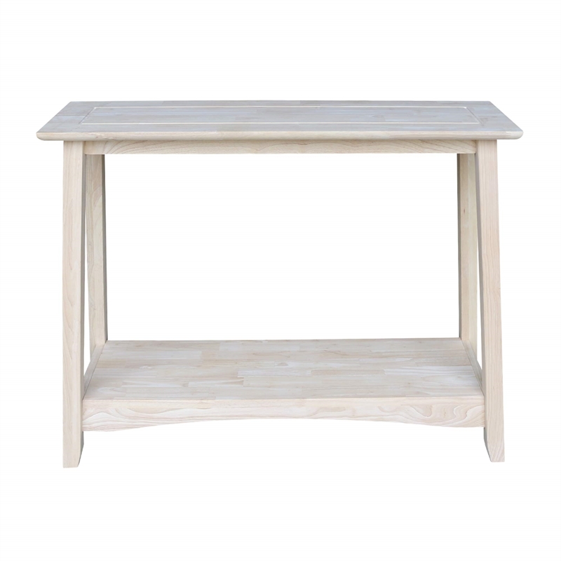International Concepts Bombay Unfinished Sofa Table