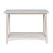 International Concepts Bombay Unfinished Sofa Table
