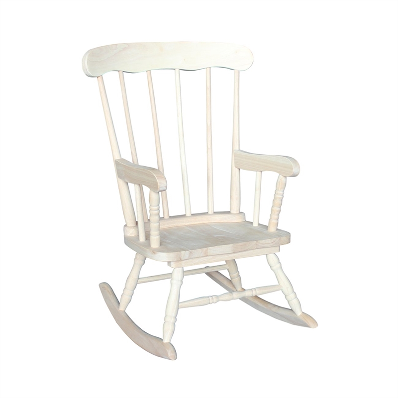 International Concepts Kid's Wooden Rocking Chair
