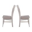 International Concepts Cosmo Dining Chair in Gray Taupe (Set of 2)