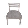 International Concepts Cosmo Dining Chair in Gray Taupe (Set of 2)