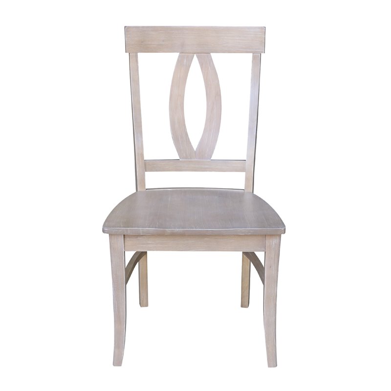 International Concepts Cosmo Dining Chair in Gray Taupe (Set of 2)