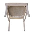 International Concepts Cosmo Dining Chair in Gray Taupe (Set of 2)