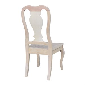 international concepts queen anne dining chair (set of 2)