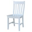 International Concepts Solid Wood Dining Chair in White (Set of 2)