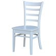 International Concepts Emily Side Dining Chair in White (Set of 2)