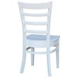 International Concepts Emily Side Dining Chair in White (Set of 2)