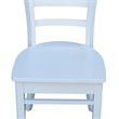International Concepts Emily Side Dining Chair in White (Set of 2)