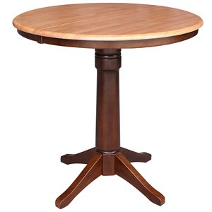 international concepts extendable counter height dining table