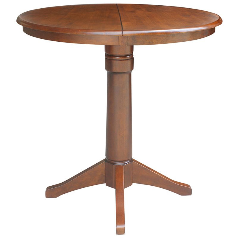 International Concepts Extendable Counter Height Dining Table