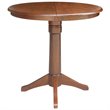 International Concepts Extendable Counter Height Dining Table