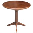 International Concepts Extendable Counter Height Dining Table