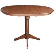 International Concepts Extendable Counter Height Dining Table