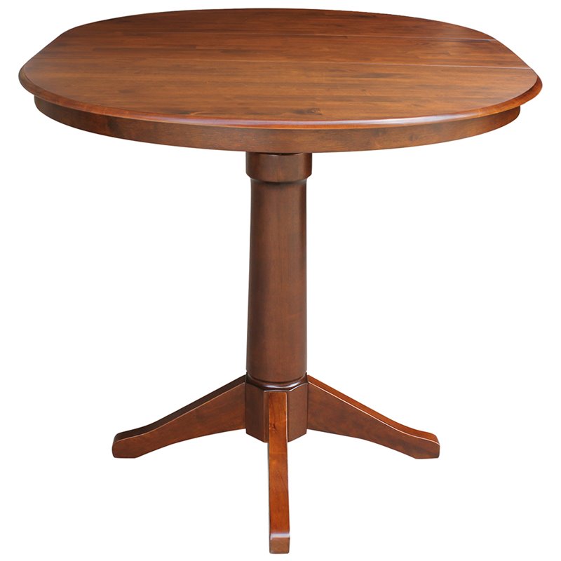 International Concepts Extendable Counter Height Dining Table