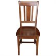 International Concepts San Remo Solid Wood Dining Side Chair in Espresso