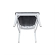 International Concepts Vineyard Solid Wood Dining Side Chair in White (Set of 2)