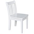 International Concepts San Remo Kids Chair in White (Set of 2)