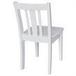 International Concepts San Remo Kids Chair in White (Set of 2)