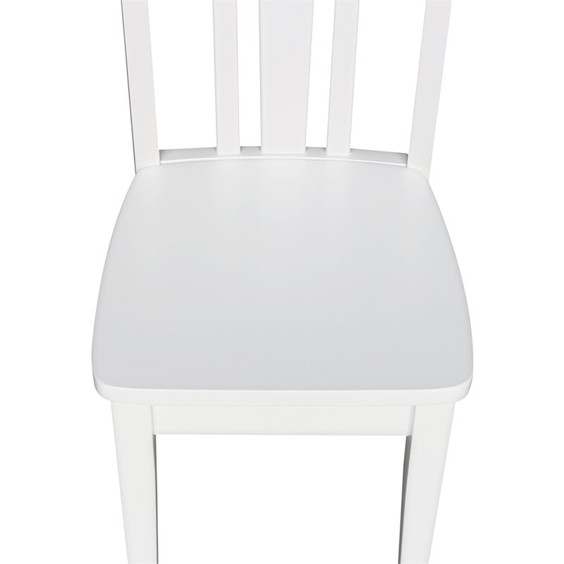 International Concepts San Remo Kids Chair in White (Set of 2)