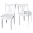 International Concepts San Remo Kids Chair in White (Set of 2)