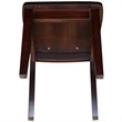 International Concepts San Remo Kids Chair in Rich Mocha (Set of 2)
