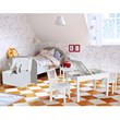 International Concepts 3 Piece Storage Kids Table and Chair Set