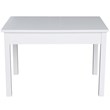 International Concepts 3 Piece Storage Kids Table and Chair Set