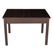 International Concepts 5 Piece Storage Kids Table and Chair Set