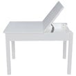 International Concepts 5 Piece Storage Kids Table and Chair Set