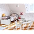 International Concepts 3 Piece Storage Kids Table and Chair Set