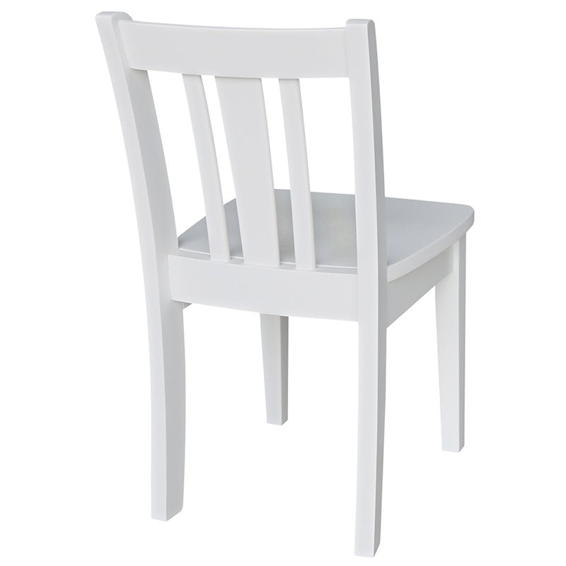 International Concepts 3 Piece Storage Kids Table and Chair Set
