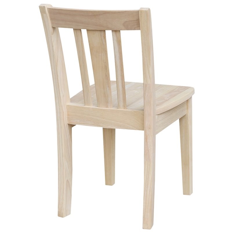 International Concepts 5 Piece Storage Kids Table and Chair Set