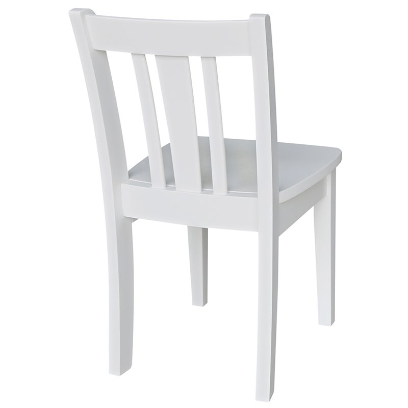International Concepts 5 Piece Storage Kids Table and Chair Set
